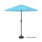 Nature Spring Patio Umbrella, Outdoor Shade with Easy Crank for Table, Deck, Balcony, Porch, Poolside, 9-foot (Blue) 397958SMS - alternate 3